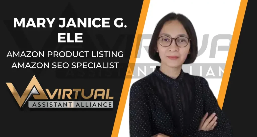 Amazon SEO Specialist | Mary Janice G Ele